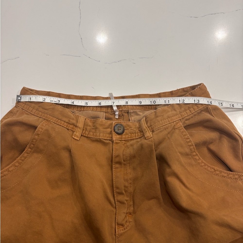 Free People women’s pants size 6 brown rust - Picture 7 of 11